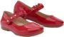 Tulleen Ballerina's met bloembandje Rood - Thumbnail 3