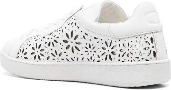 TWINSET Leren sneakers Wit