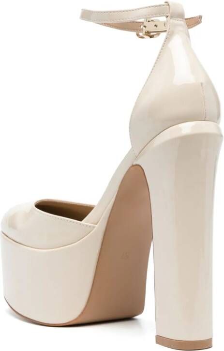 TWINSET Pumps met plateauzool Beige