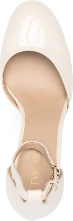 TWINSET Pumps met plateauzool Beige