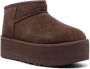 UGG Classic Ultra Mini laarzen met plateauzool Bruin - Thumbnail 2