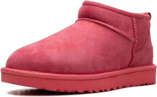 UGG Classic Ultra Mini suède laarzen Roze