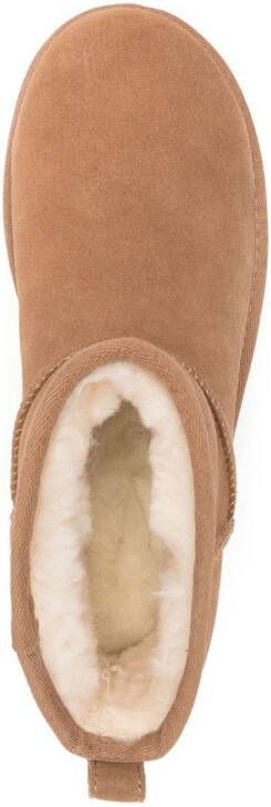 UGG Classic Ultra Mini laarzen met plateauzool Bruin