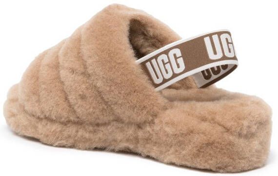 UGG Fluff Yeah slingback slippers Bruin