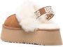 UGG Funkette 60mm suède slingback slippers Bruin - Thumbnail 3