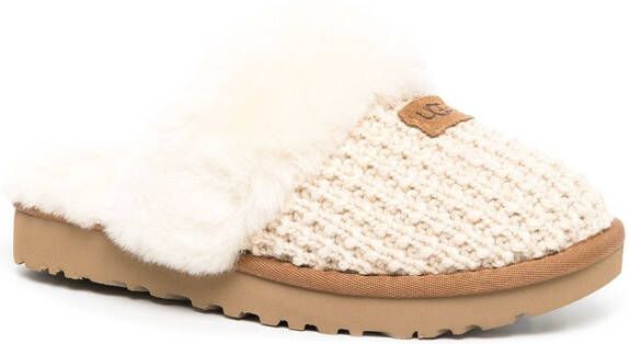 UGG Gebreide slippers Beige