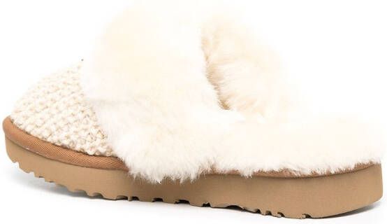 UGG Gebreide slippers Beige