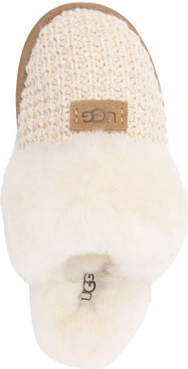 UGG Gebreide slippers Beige