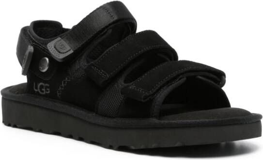 UGG Goldencoast suède sandalen Zwart