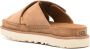 UGG Goldenstar Cross suède slippers Bruin - Thumbnail 3