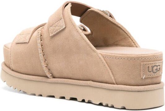 UGG Goldenstar Hi suède slippers Beige