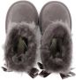 UGG Kids Bailey Bow II laarzen met strik Grijs - Thumbnail 3