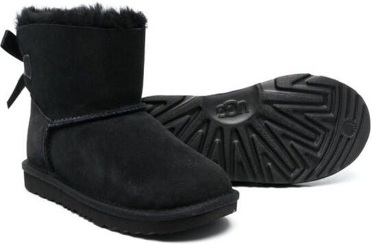 UGG Kids Bailey enkellaarzen met strikdetail Zwart