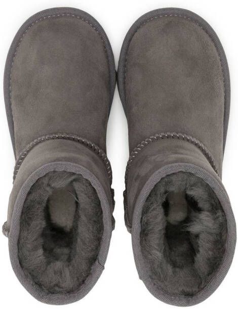 UGG Kids Classic II enkellaarzen Grijs