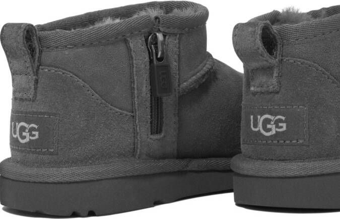 UGG Kids Classic Ultra Mini lammy laarzen Grijs