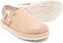 UGG Kids Goldenstar suède klompen Beige - Thumbnail 2