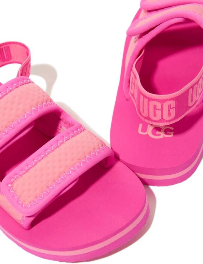 UGG Kids Lennon slingback sandalen Roze