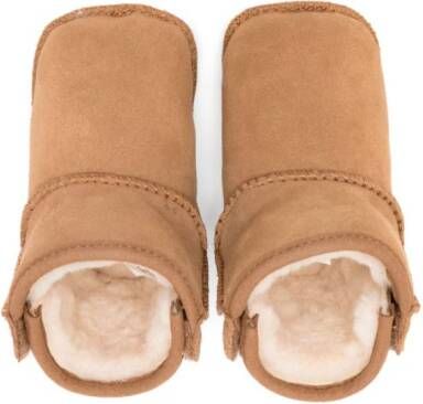 UGG Kids Leren enkellaarzen Bruin