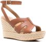 UGG Sandalen met sleehak Bruin - Thumbnail 2