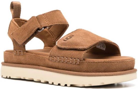 UGG Sandalen met klittenband Bruin