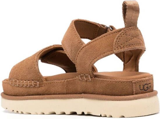 UGG Sandalen met klittenband Bruin