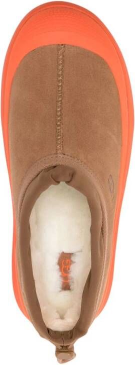 UGG Tasman Weather Hybrid loafers met colourblocking Bruin