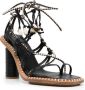 Ulla Johnson Cora sandalen met hak Zwart - Thumbnail 2