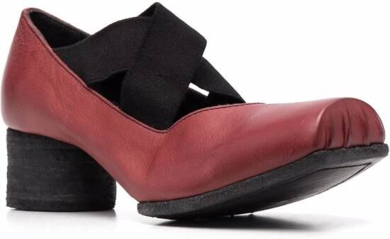 Uma Wang Pumps met vierkante neus Rood