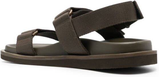 Uma Wang Sandalen met klittenband Groen