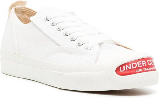 Undercover Sneakers met logoprint Wit