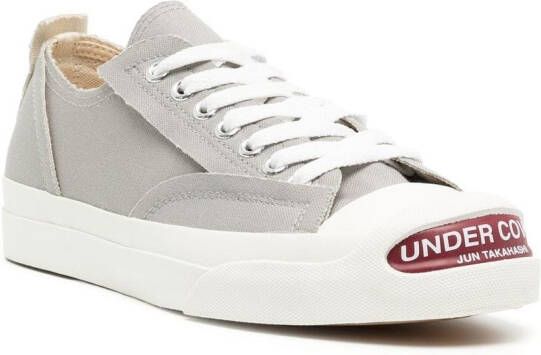 Undercover Sneakers met logoprint Grijs