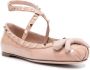 Valentino Garavani Ballerina's verfraaid met Rockstuds Roze - Thumbnail 2