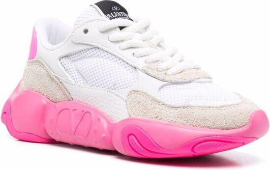 Valentino Garavani Bubbleback chunky sneakers Wit