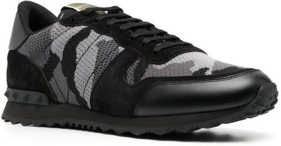 Valentino Garavani Rockrunner low-top sneakers Zwart