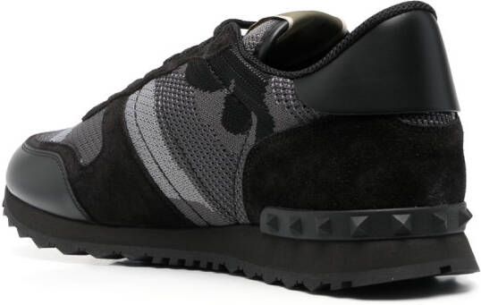 Valentino Garavani Rockrunner low-top sneakers Zwart