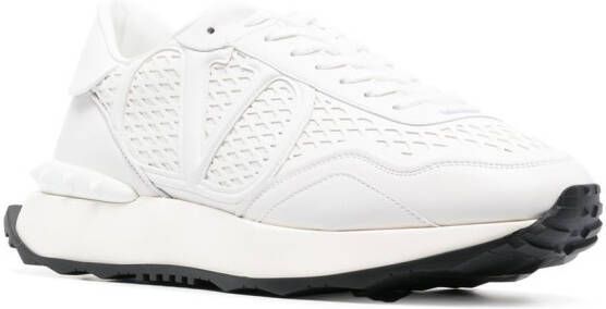 Valentino Garavani Sneakers met logo-reliëf Wit