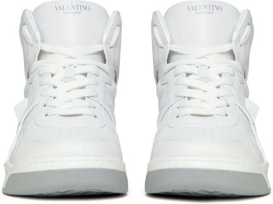 Valentino Garavani One Stud high-top sneakers Wit