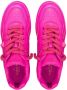 Valentino Garavani One Stud XL leren sneakers Roze - Thumbnail 4