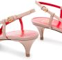 Valentino Garavani Vlogo slingback pumps Beige - Thumbnail 5