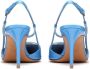 Valentino Garavani Pumps met logo Blauw - Thumbnail 3