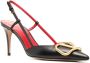 Valentino Garavani Pumps met puntige neus Zwart - Thumbnail 2