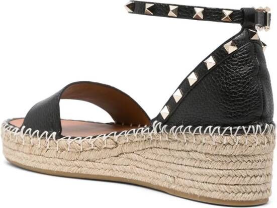 Valentino Garavani Rockstud espadrilles Zwart