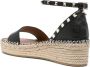 Valentino Garavani Rockstud espadrilles Zwart - Thumbnail 3