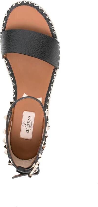 Valentino Garavani Rockstud espadrilles Zwart