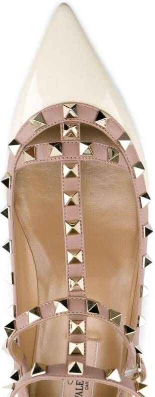 Valentino Garavani Rockstud ballerinas Beige