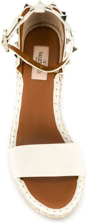 Valentino Garavani Rockstud espadrilles Beige