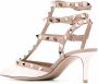 Valentino Garavani Rockstud leren pumps Beige - Thumbnail 3