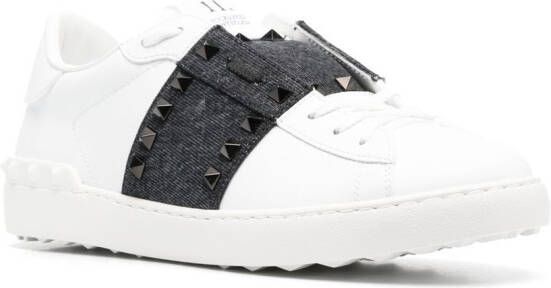 Valentino Garavani Rockstud low-top sneakers Wit