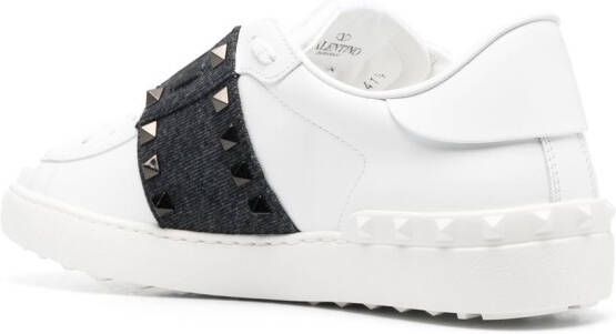 Valentino Garavani Rockstud low-top sneakers Wit