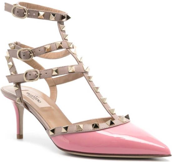 Valentino Garavani Rockstud pumps Beige